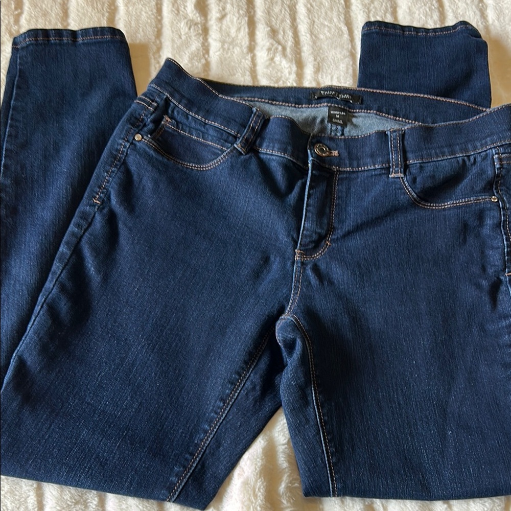 White House Black Market Size Medium Skinny Women's Blue Jeans